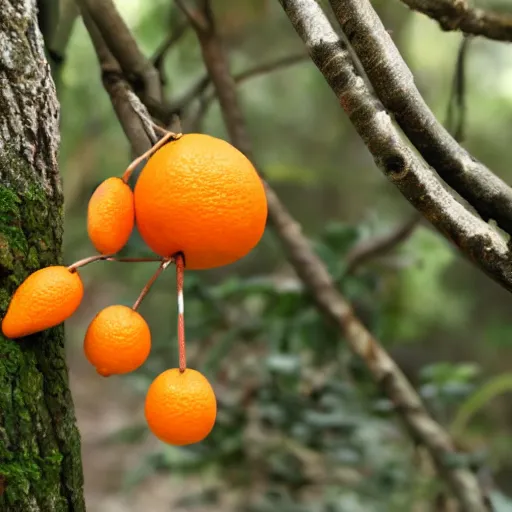 Image similar to orange growing on a tree