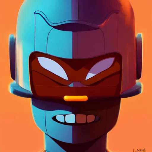 Image similar to face icon stylized minimalist futurama, loftis, cory behance hd by jesper ejsing, by rhads, makoto shinkai and lois van baarle, ilya kuvshinov, rossdraws global illumination