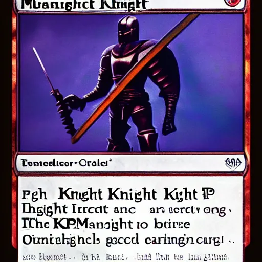 Image similar to Manucript knight