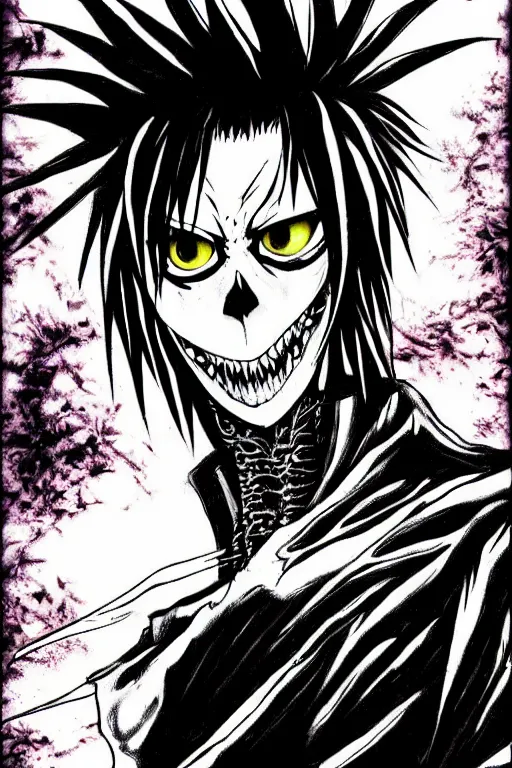 Death Note Ryuk Anime Death Note Hd Art Matte Finish Poster Paper Print -  Animation & Cartoons posters in India - Buy art, film, design, movie,  music, nature and educational paintings/wallpapers at
