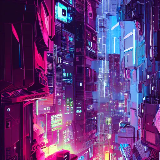 Prompt: blanket fort, cyber punk, cityscape, future, incredibly detailed, artstation, trending on artstation, beautiful, neon lighting, Japan