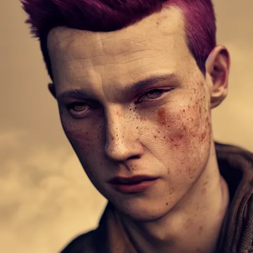 Prompt: hyperrealistic mixed media image of leopoldo butters stotch, stunning 3 d render inspired art by greg rutkowski and xiang duan and thomas eakes, perfect facial symmetry, flesh texture, realistic, highly detailed attributes and atmosphere, dim volumetric cinematic lighting, 8 k octane detailed render, post - processing, masterpiece,