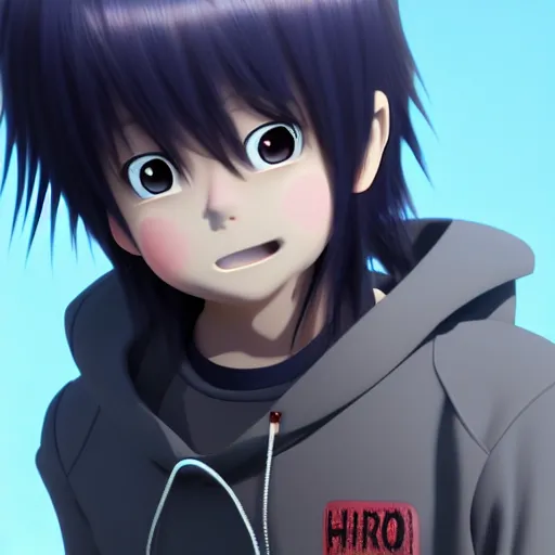 Prompt: hiro anime, 8 k, hyperealistic