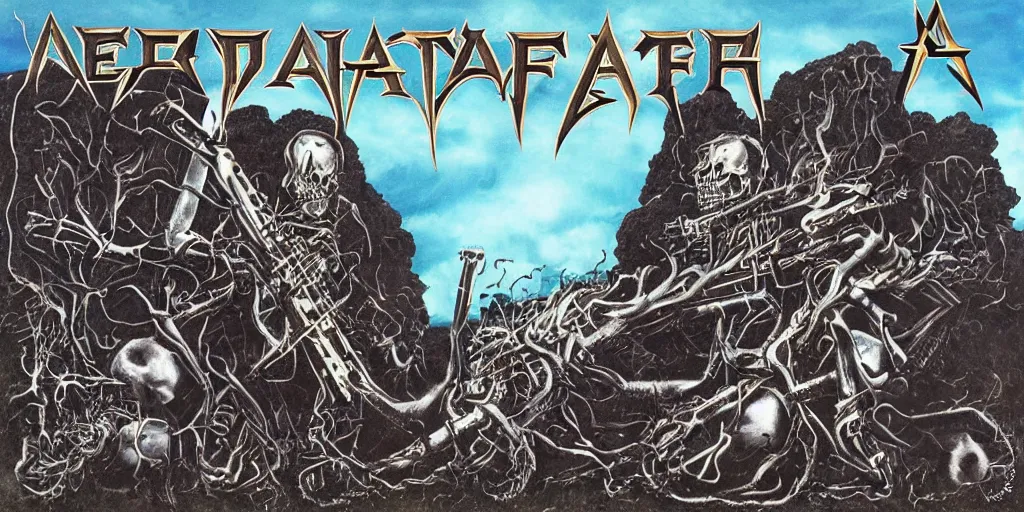 Image similar to megadeth album cover by pushead