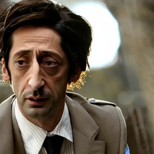 Prompt: Adrien Brody starring in The Jackal