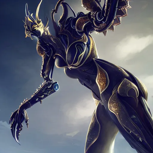 Image similar to highly detailed exquisite warframe fanart, looking up at a 300 foot tall giant elegant beautiful saryn prime female warframe, as an anthropomorphic robot female dragon, sharp claws, posing elegantly over your tiny form, detailed legs looming over your pov, giantess shot, camera close to the legs, upward shot, ground view shot, leg shot, front shot, epic cinematic shot, high quality warframe fanart, captura, realistic, professional digital art, high end digital art, furry art, giantess art, anthro art, DeviantArt, artstation, Furaffinity, 3D, 8k HD render, epic lighting