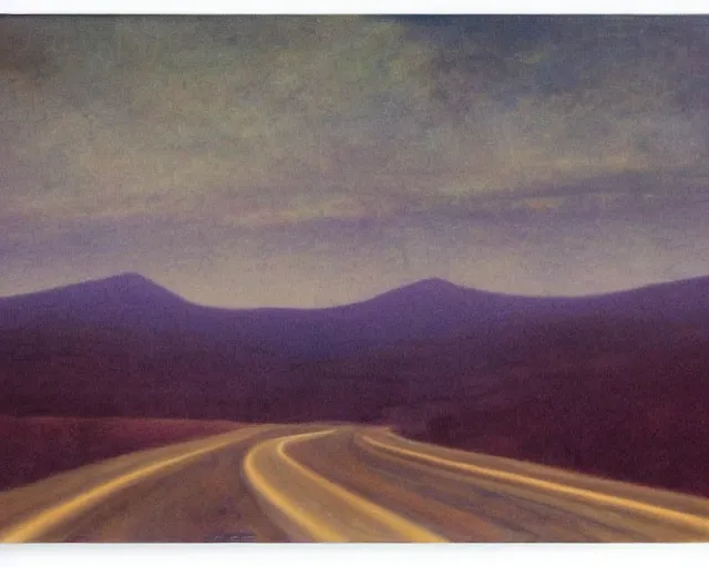 Image similar to the long and winding road at night by john christopher maxwell pratt,