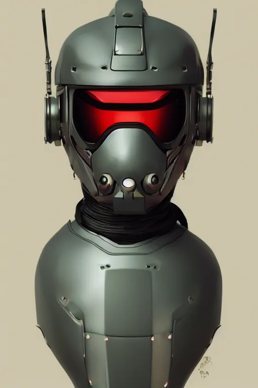 Image similar to robot ninja mask helmet metal gear solid training suit swat commando, aesthetic octane render, 8 k hd resolution, by ilya kuvshinov and cushart krentz and gilleard james, by carl warner and jim woodring, trending on artstation : 1. 5, sweet joy harmony color scheme