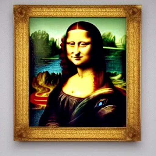 Prompt: If the Mona Lisa depicted a male