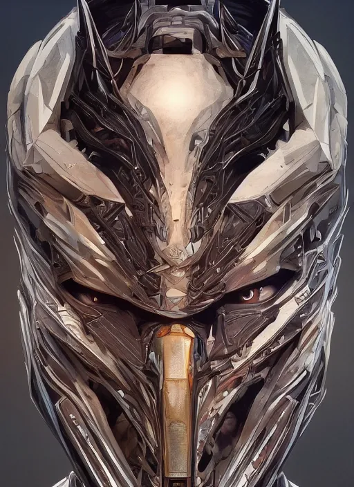 Image similar to symmetry!! portrait of adamantium alien in the style of horizon zero dawn, machine face, intricate, elegant, highly detailed, digital painting, artstation, concept art, smooth, sharp focus, illustration, art by artgerm and greg rutkowski and alphonse mucha, 8 k