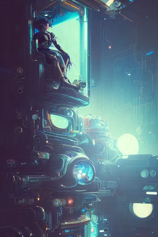 Prompt: a beautiful portrait of a cyberpunk pigglet, blue space with stars and planets in the background by greg rutkowski and wlop, digital art, highly detailed, fine detail, intricate, ornate, complex