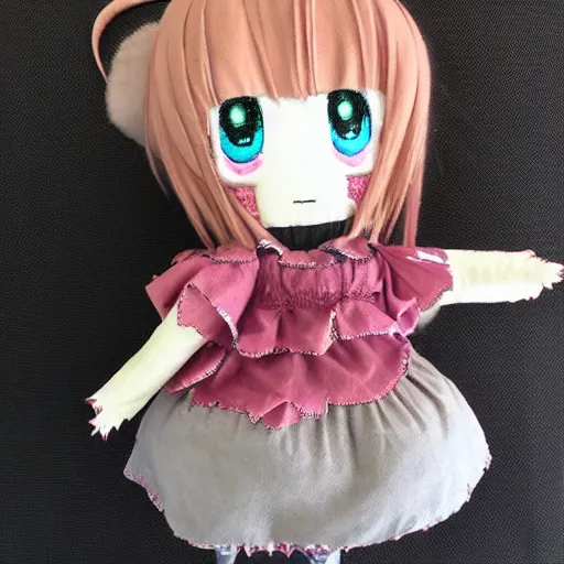 Kawaii Anime Manga Chibi Doll Hair Sewing Pattern Rainbow …