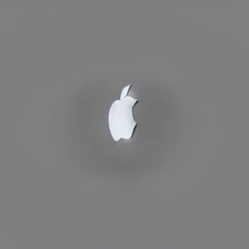 Image similar to a logo of a podcast, apple, samsung, 3 d render, octane