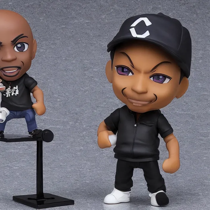 Prompt: Dave Chappelle, An anime Nendoroid of Dave Chappelle, figurine, detailed product photo