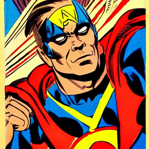 Image similar to superhero, clear focus, sharp focus, smooth, comic style, art by jack kirby