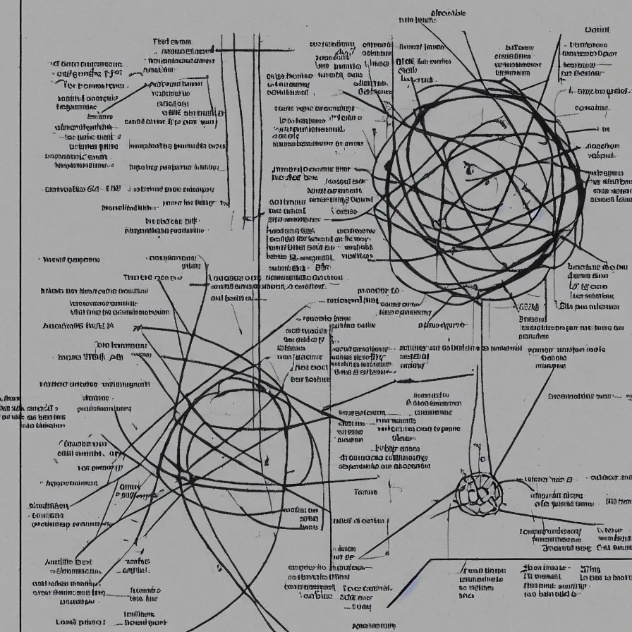 Image similar to “schema of the inner workings of an atom and electron”