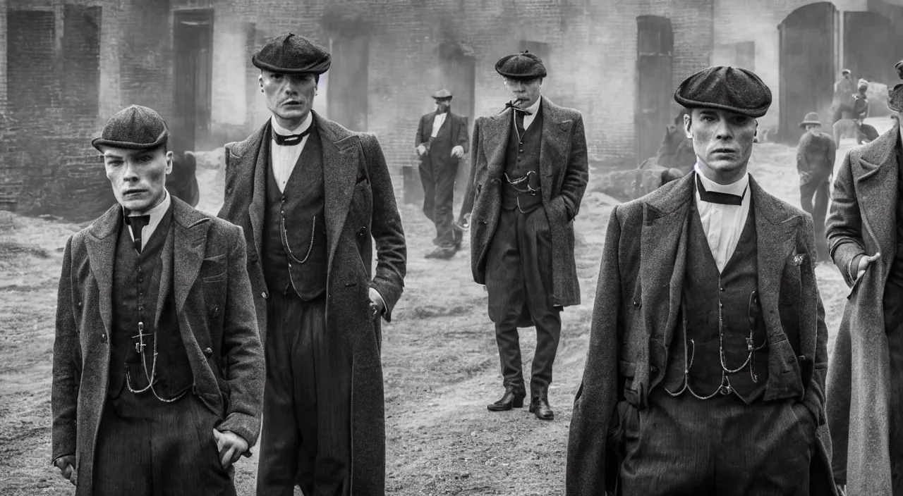 a scene from the tv series peaky blinders, Stable Diffusion