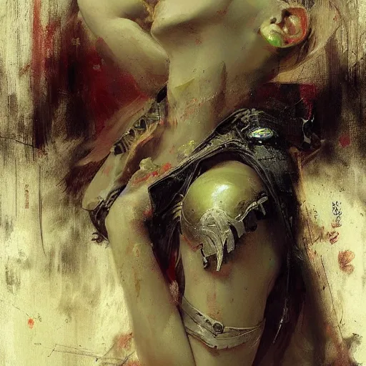 Prompt: the Death by Ruan Jia
