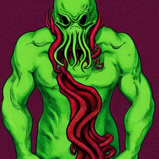 Image similar to cthulhu - man