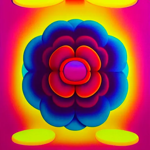 Image similar to fluffy flower by shusei nagaoka, kaws, david rudnick, airbrush on canvas, pastell colours, cell shaded, 8 k