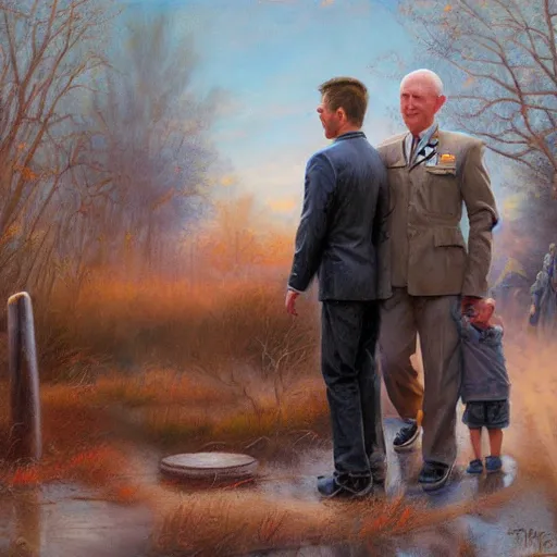 Image similar to art by jon mcnaughton