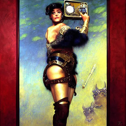 Prompt: portrait of a female furry bull cow in a police uniform. shadowrun furaffiniy cyberpunk fantasy highly detailed painting by gaston bussiere craig mullins jc leyendecker gustav klimt artgerm greg rutkowski john berkey, bergey, craig mullins, ruan jia, raymond swanland, jeremy mann, tom lovell, alex malveda