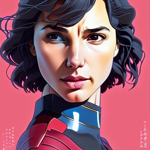 Prompt: gal gadot, starfleet officer, kyoto animation still, finely illustrated face, intricately detailed features, digital painting, makoto shinkai, painted by ilya kuvshinov and katsura masakazu and alphonse mucha and satoshi kon