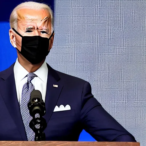 Image similar to joe biden accidentally says bruh during presidential rally