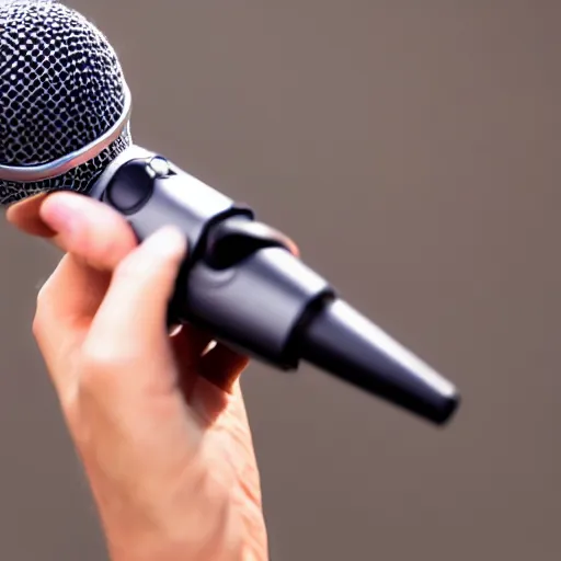 Prompt: microphone check