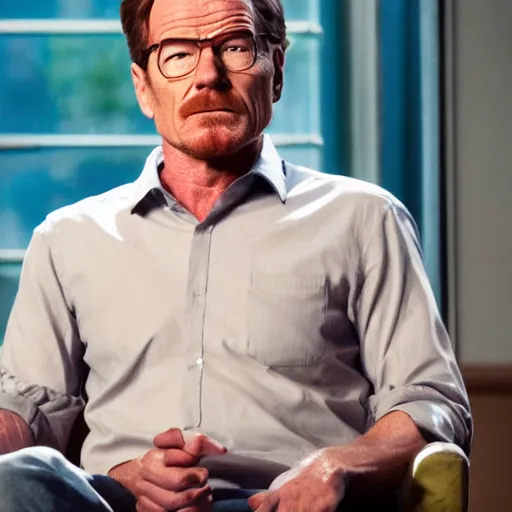 Image similar to bryan cranston as giga chad, hd 4k photo