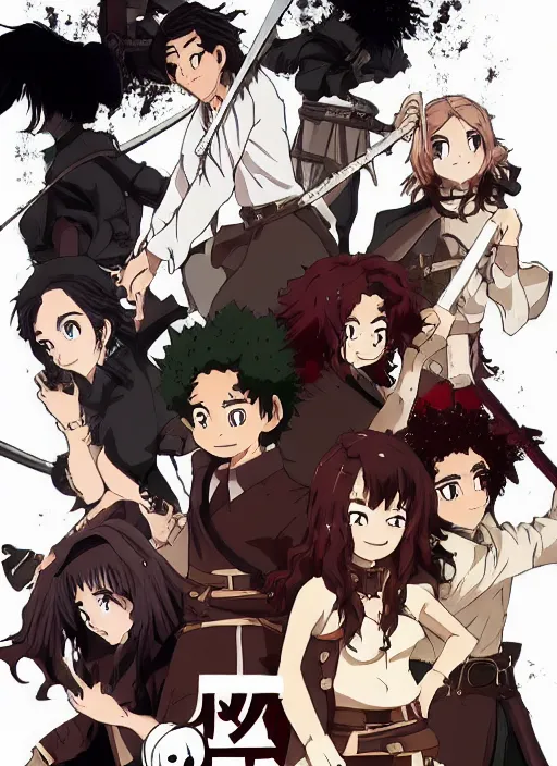 Prompt: demon slayer as realistic movie