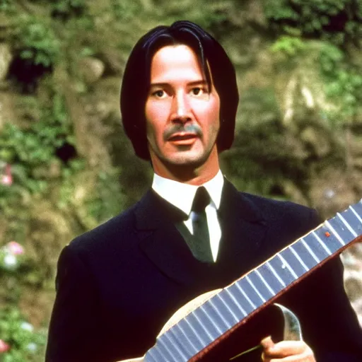 Image similar to keanu reeves in the sound of music 1 9 6 5