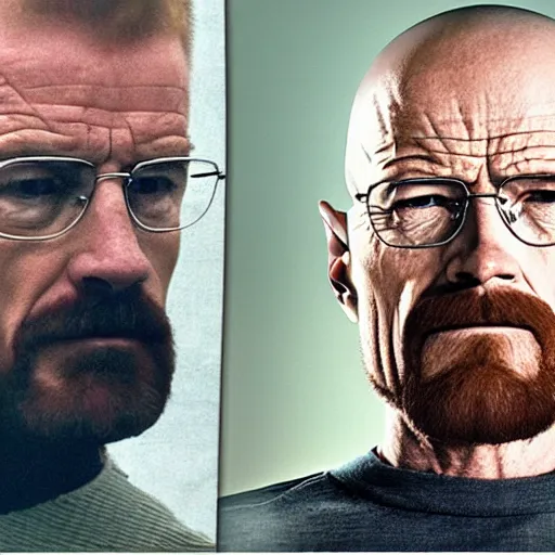 Image similar to walter white as gigachad