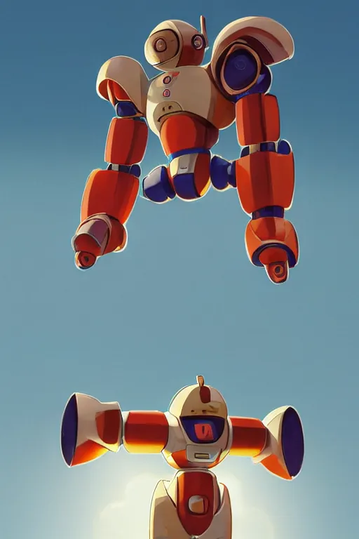 Image similar to metabots medabots medarotto medarot robot minimalist comics, behance hd by jesper ejsing, by rhads, makoto shinkai and lois van baarle, ilya kuvshinov, rossdraws global illumination ray tracing hdr radiating a glowing aura