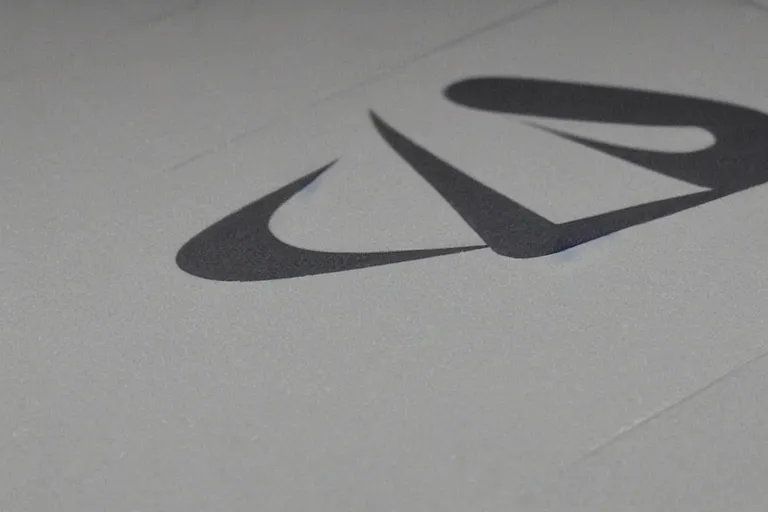 Prompt: nike logo white marble highly detailed, sharp focus