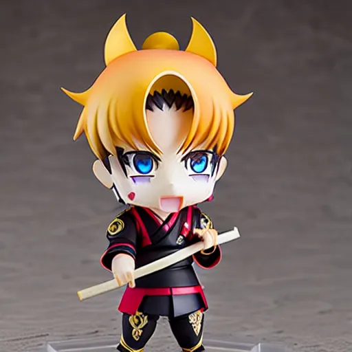 Image similar to genshin impact paimon nendoroid, award winning professional photo, 1 6 k, professional lighting, figure photography