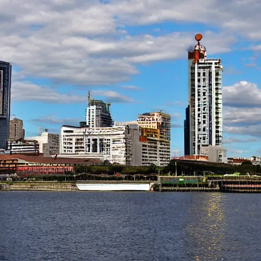 Prompt: puerto madero