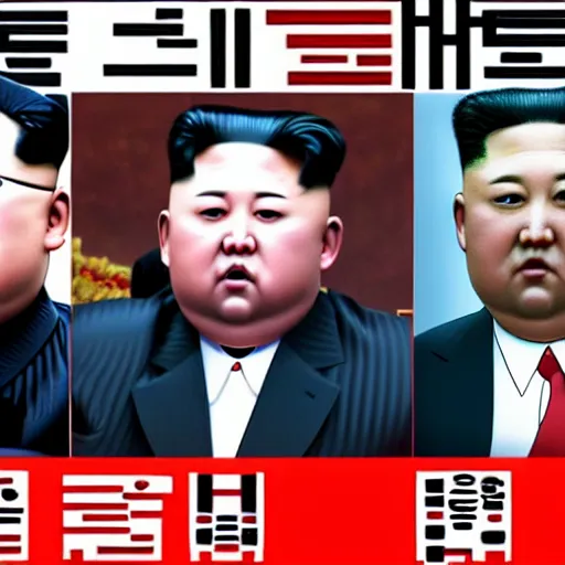 Image similar to kim - jong - un - as - a - boss - battle - in - final - fantasy - 4, video - game, 1 6 - bit, high - detail,