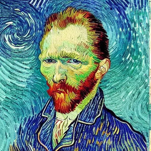 Prompt: IT customer support worker cries after influx of calls. van gogh, canvas, oil, watercolor, hyper detailed portrait, elegant, very very very very beautiful.
