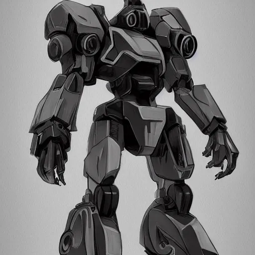 Image similar to mecha thumbnail art, greyscale, by inzvy, science fiction, artstation, pinterest, highly detailed, adobe photoshop