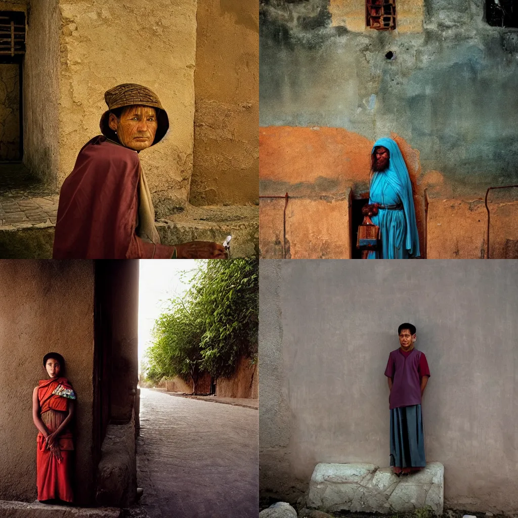 Prompt: a portrait of a character in a scenic environment by Steve McCurry