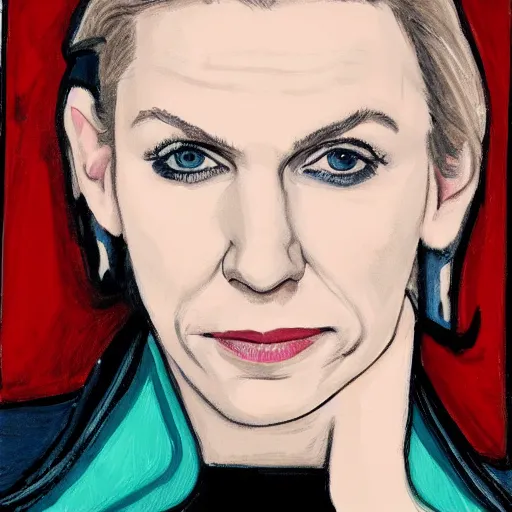 Prompt: rhea seehorn portrait by picasso