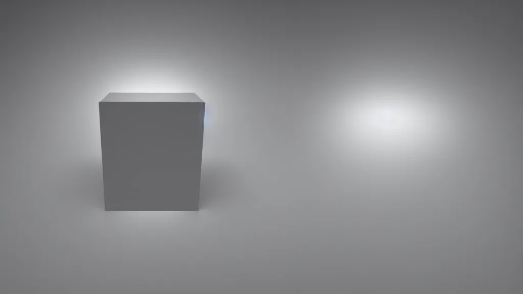 Image similar to a vapor cube, 8 k, rim lighting, lumen global illumination, opaque, glowing