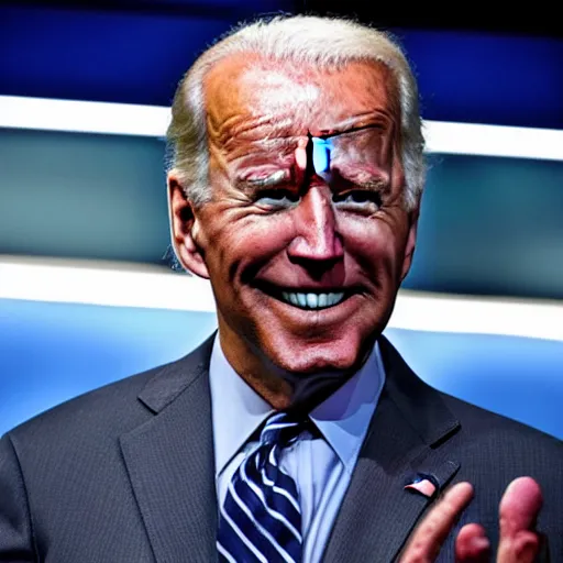 Image similar to blue joe biden blue blue