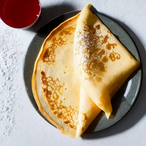 Image similar to crepes food photography