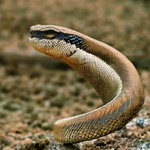 Prompt: dad snake, photography, 3 5 mm lens,