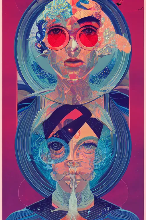 Image similar to portrait of godel's consistency of the axiom of choice, by tristan eaton, victo ngai, peter mohrbacher, artgerm,