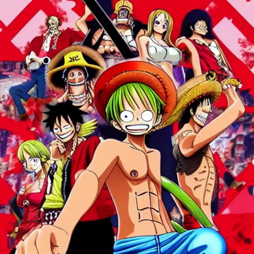 Prompt: ONE PIECE FILM RED