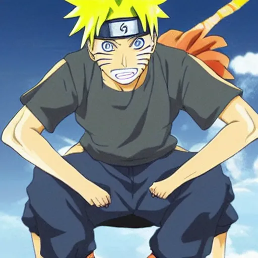 Image similar to naruto uzumaki wearing a turban, anime