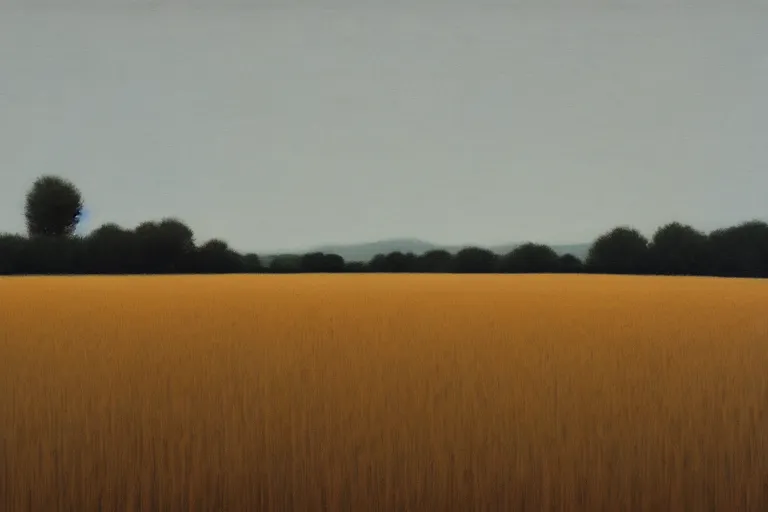 Image similar to a wheat field with barn artwork by tim eitel